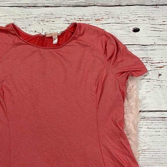 Anthropologie Hutch Speckled Red Swing A-line Mini Dress - Picture 5 of 10